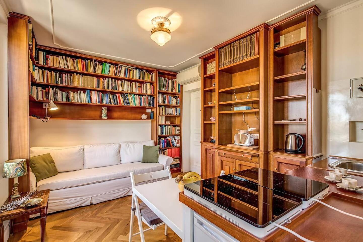 Attic With Terrace Overlooking St Peters Basilica 로마 외부 사진